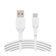 Belkin BoostCharge 1m USB Type-C Cable - Fast & Reliable Charging, Premium White Design